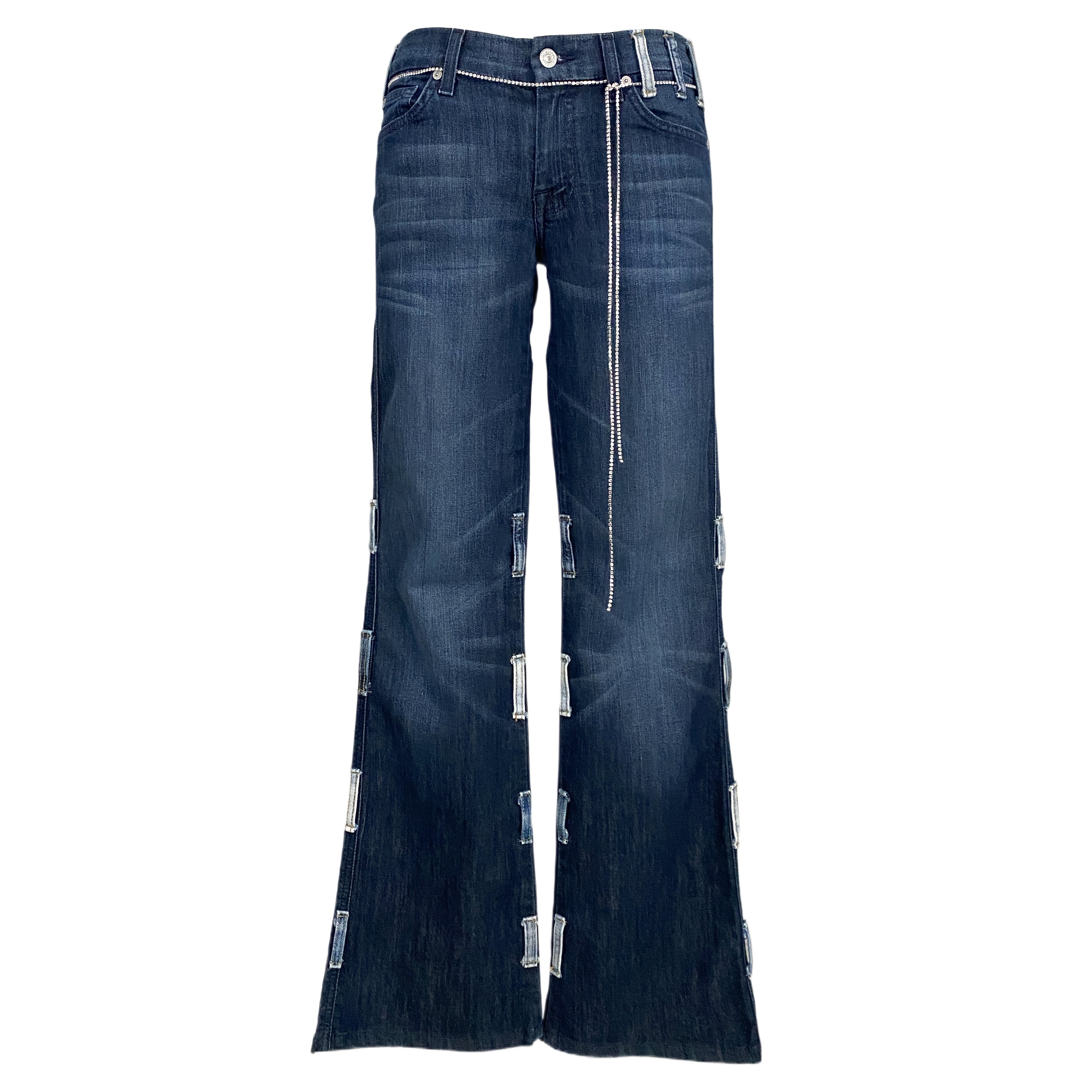 Funky Rhinestone Flares (S)