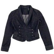 Denim Military Jacket (S)