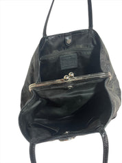 Coach Leather Black Purse