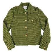 Green Plaid Suit Set (M)