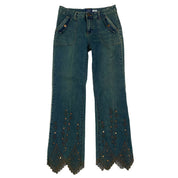 Y2K Denim Fairy Flares (M)