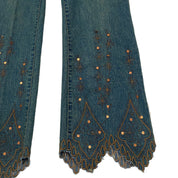 Y2K Denim Fairy Flares (M)