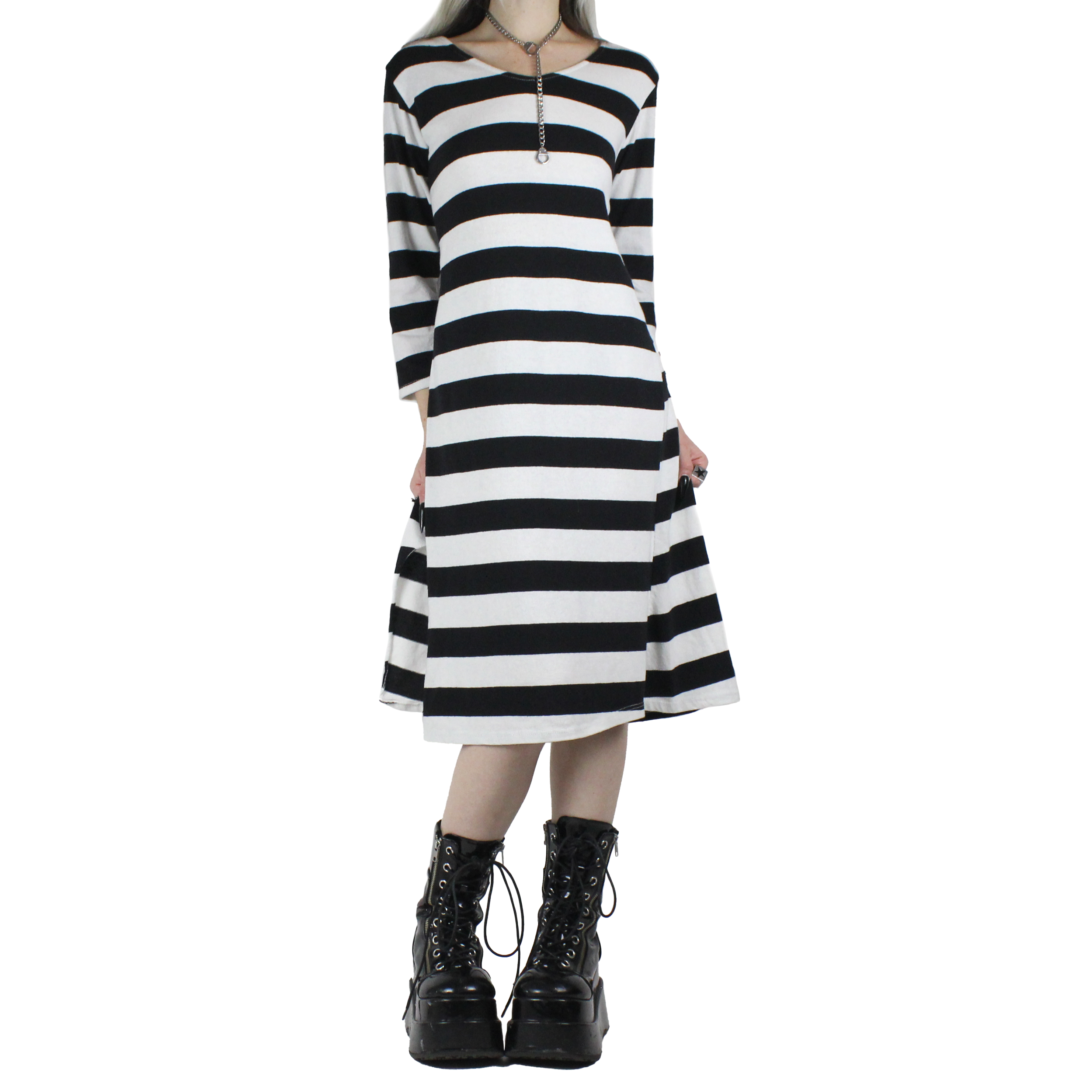 Italian Striped Dress (M)