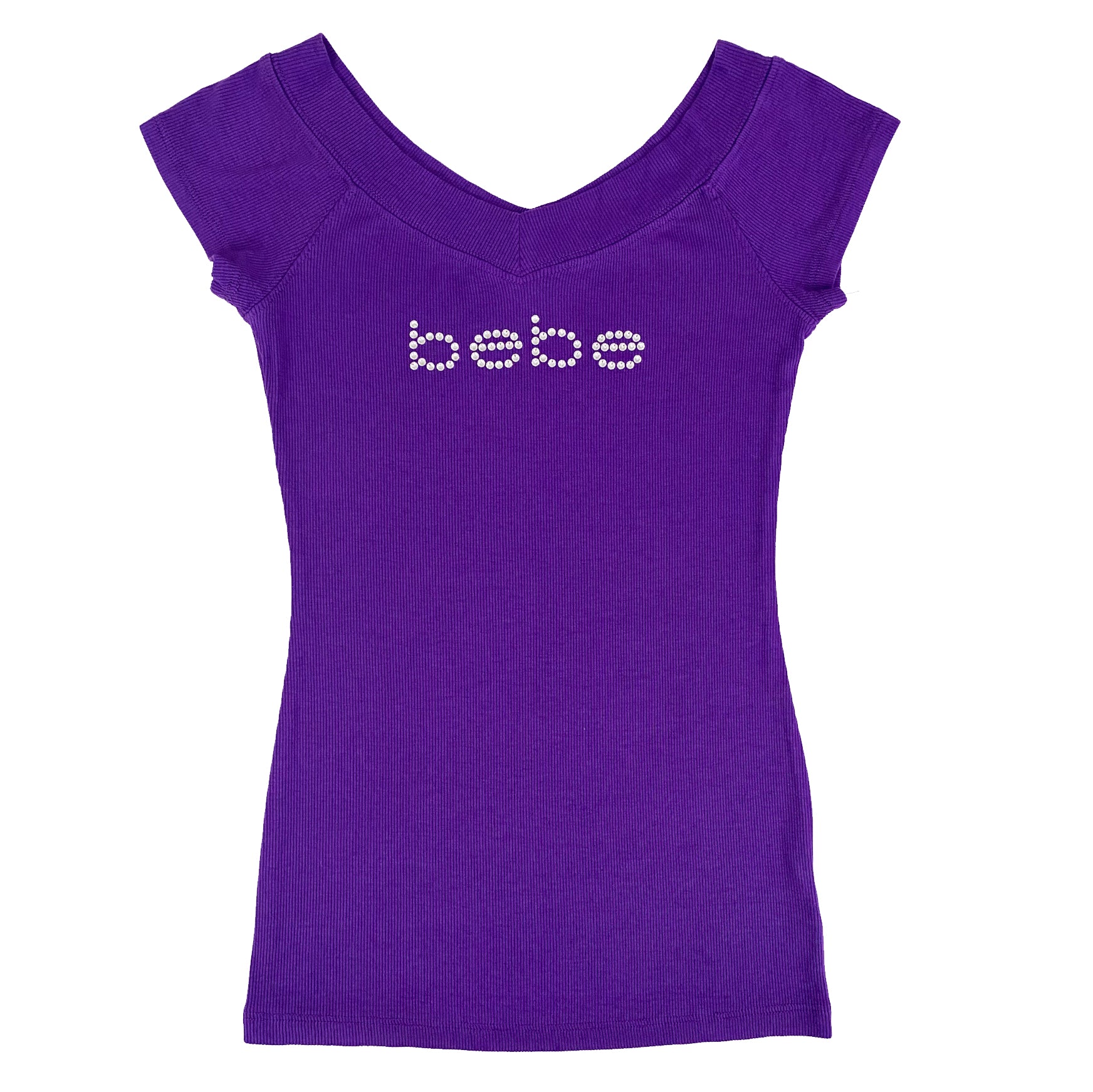 Bebe Rhinestone Top (M)
