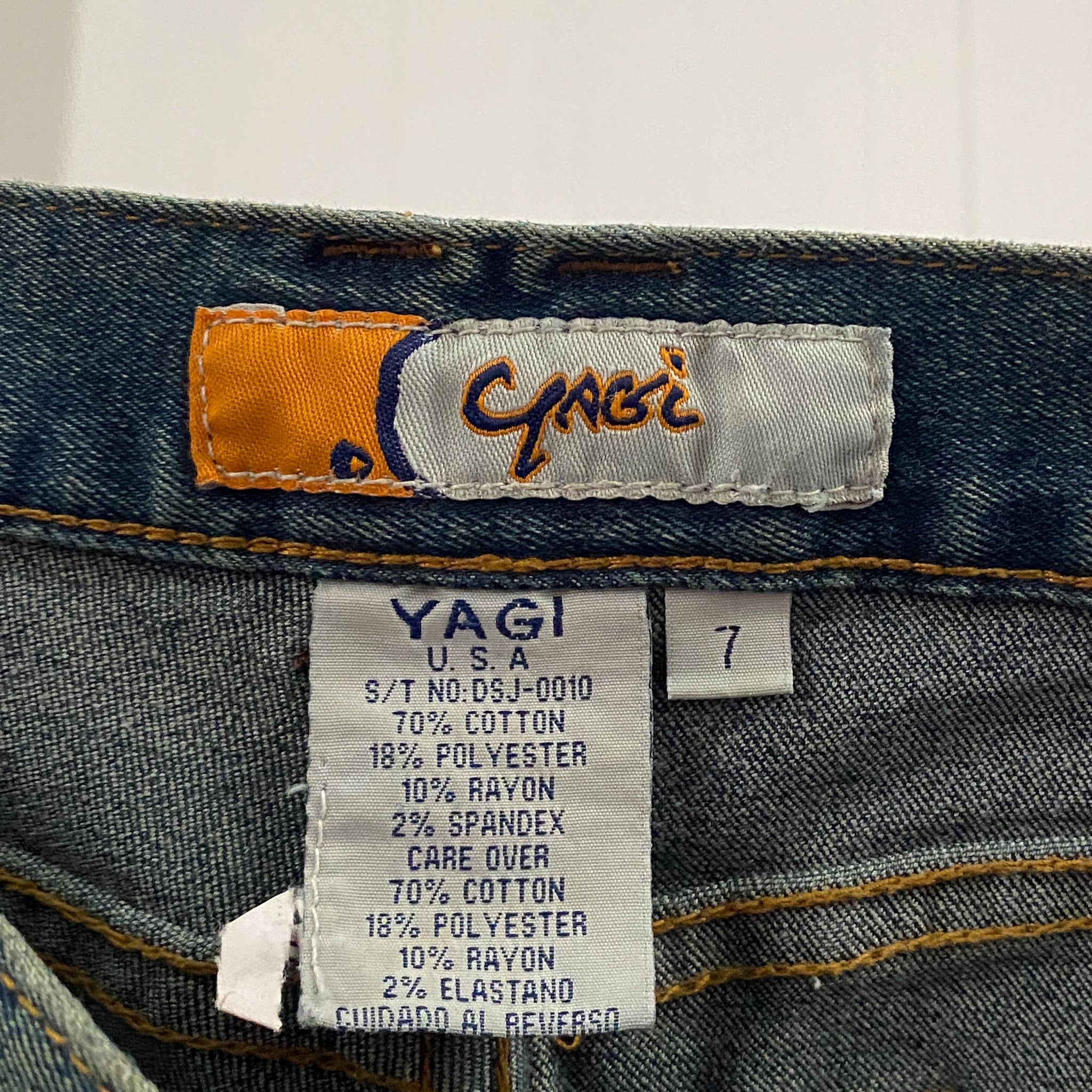 Y2K Gold Glitter Flare Jeans (S/M)