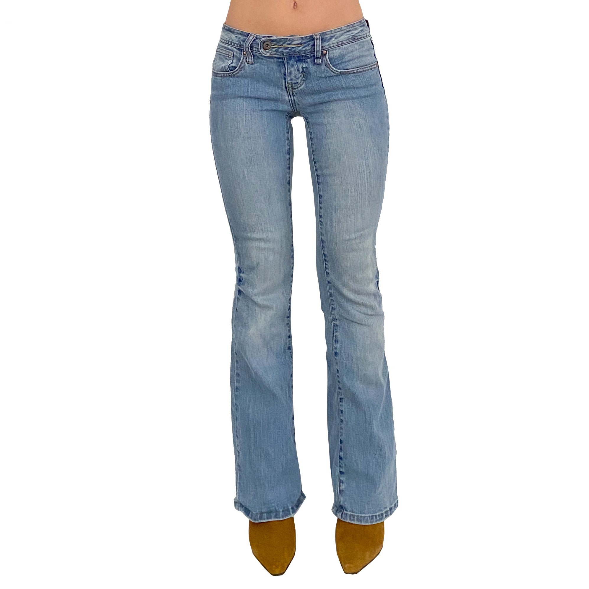 Studded Eagle Wing Jeans (XS)