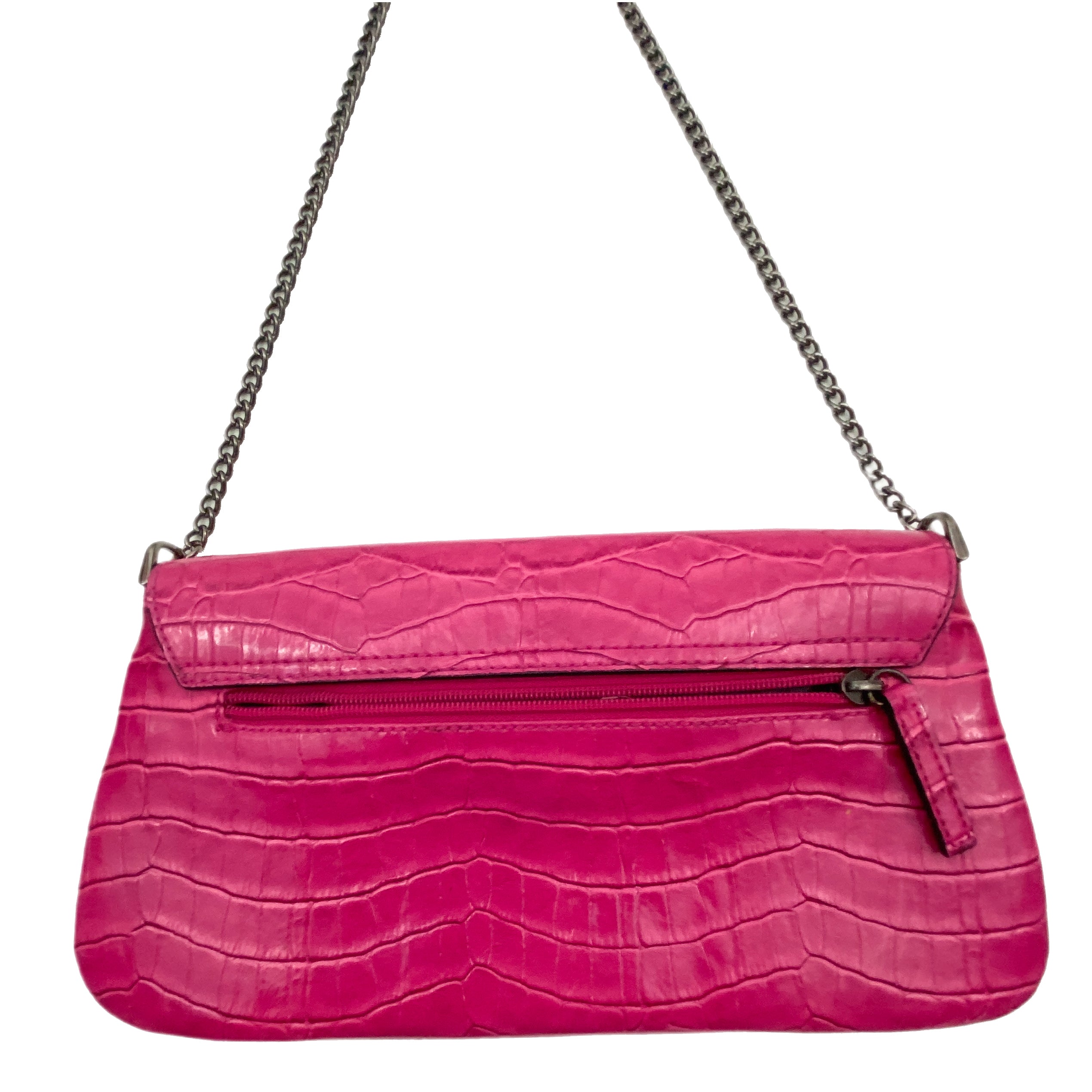Pink Guess Shoulder Bag