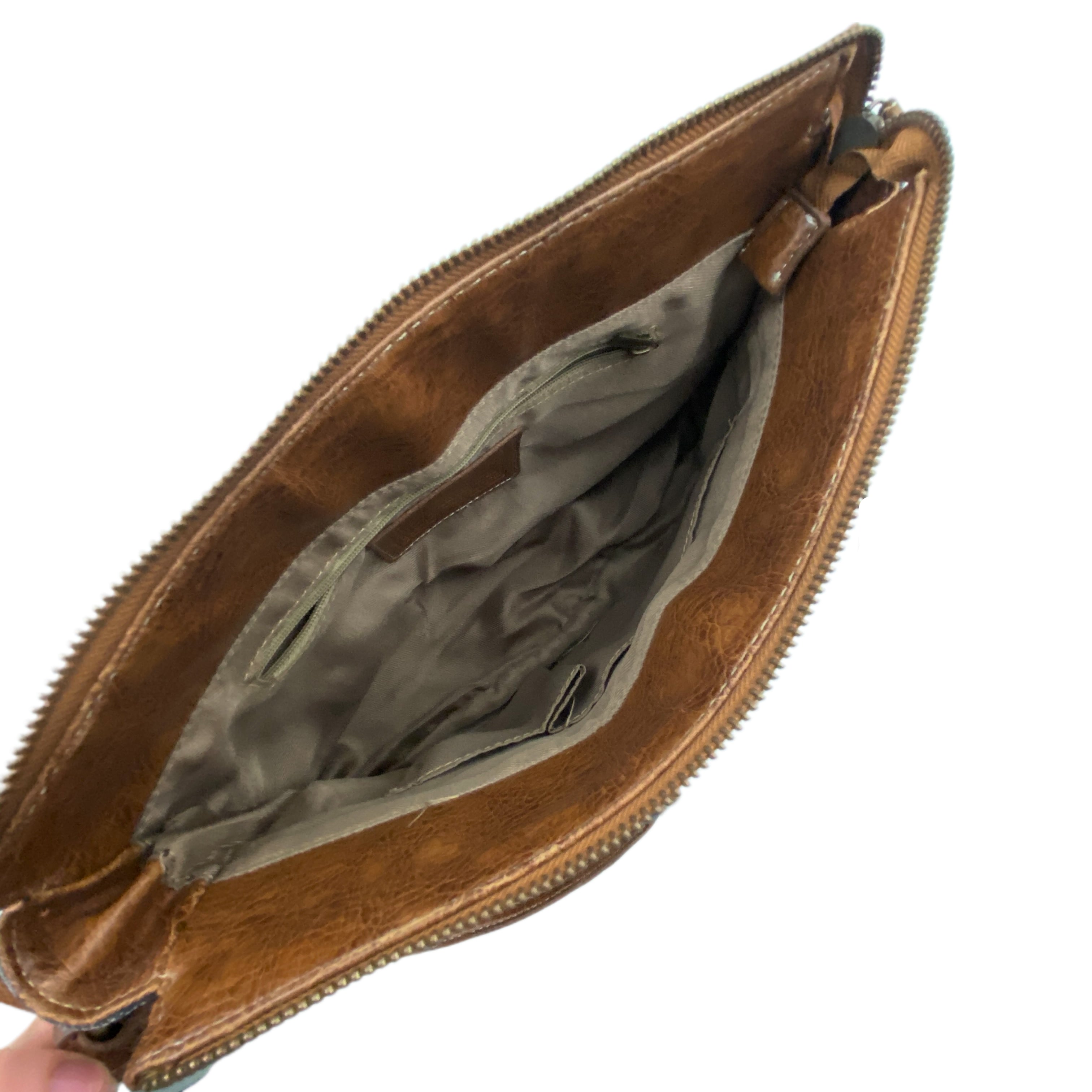 Coach Denim Leather Hobo Bag