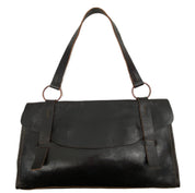 DKNY Espresso Leather Bag