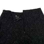 Noire Lace Beaded Pants (S/M)