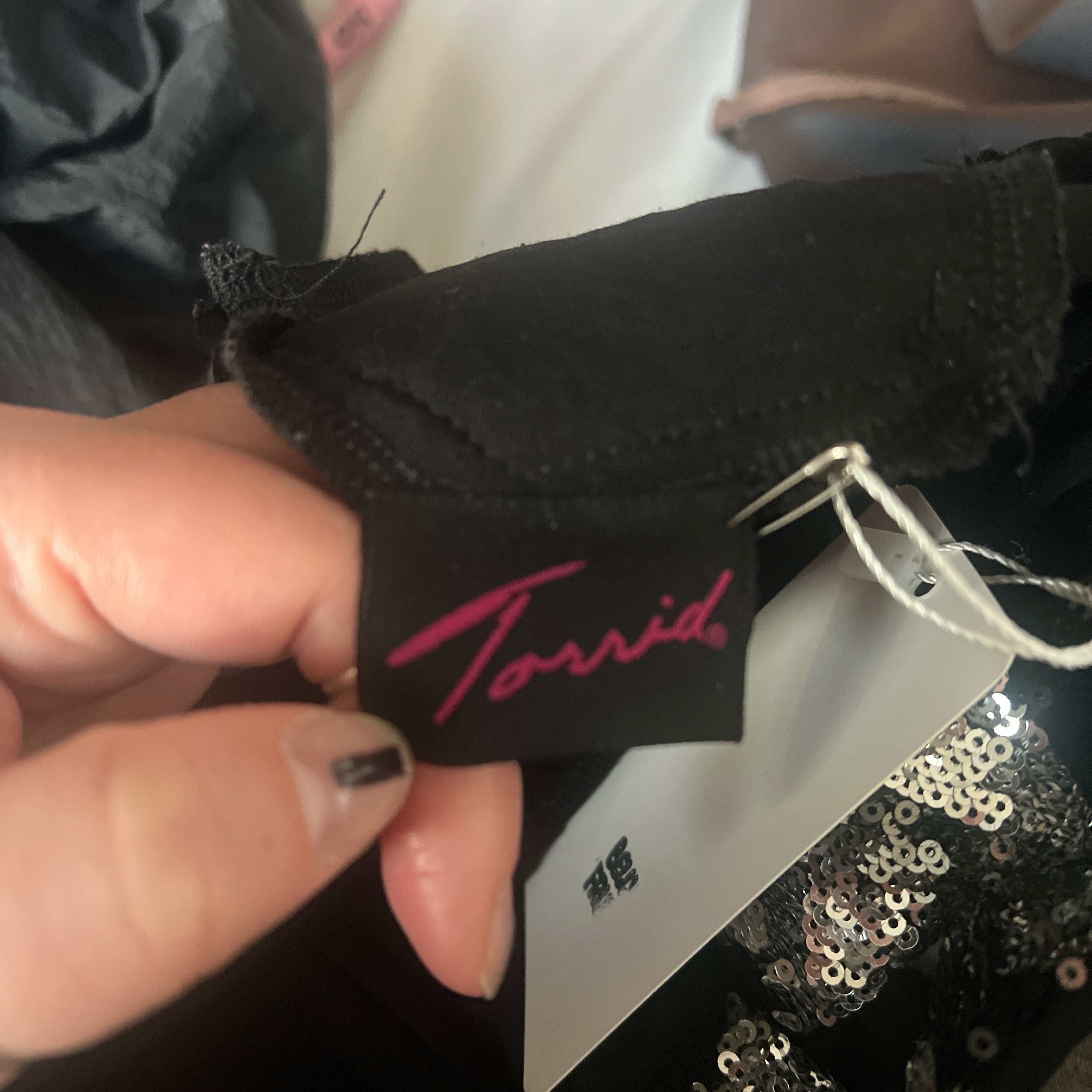 90s Slinky Racerback Mini Dress (L)