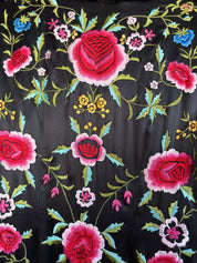 Sue Wong Silk Embroidered Duster Coat (M)