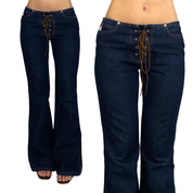 Guess Lace-Up Flares (S/M)