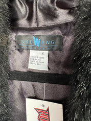 Sue Wong Silk Embroidered Duster Coat (M)