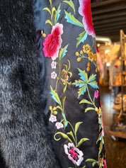 Sue Wong Silk Embroidered Duster Coat (M)