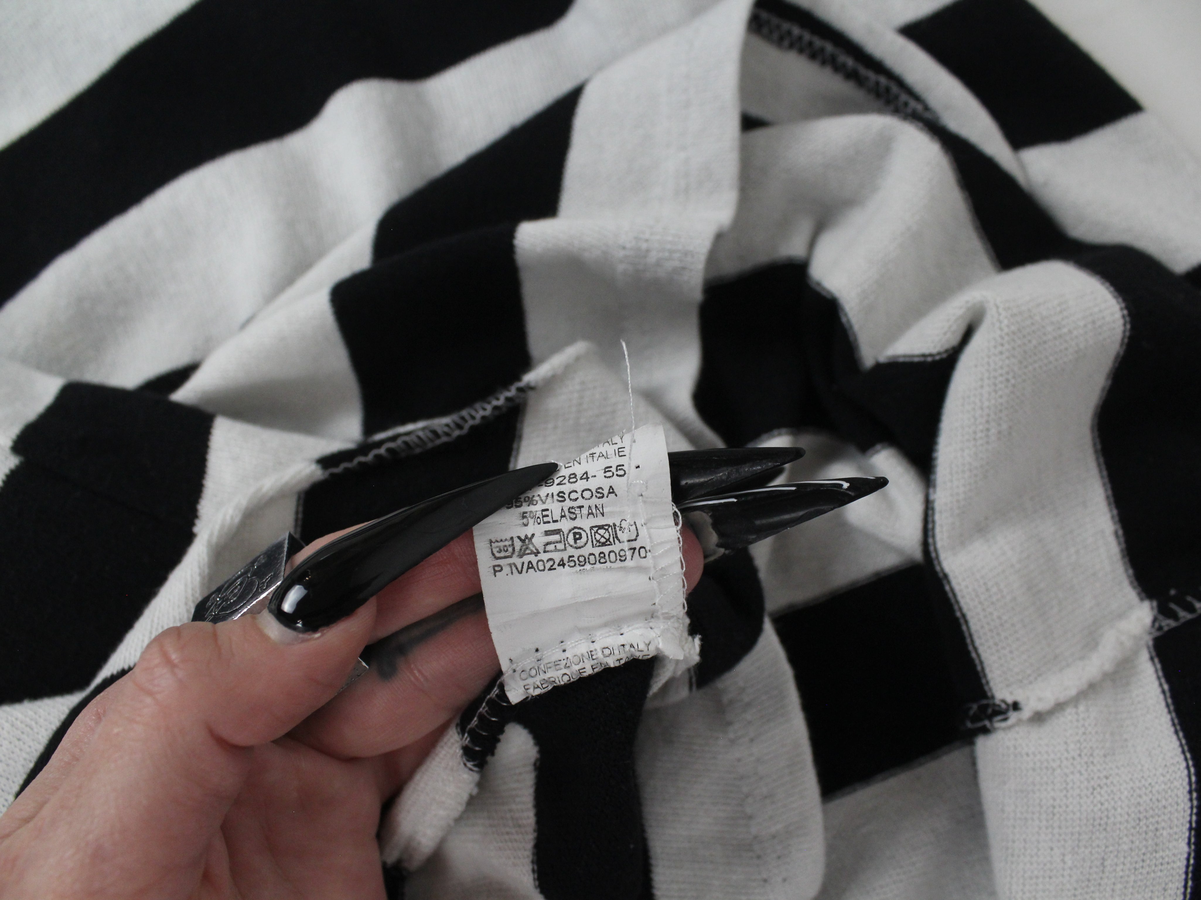 Italian Striped Dress (M)