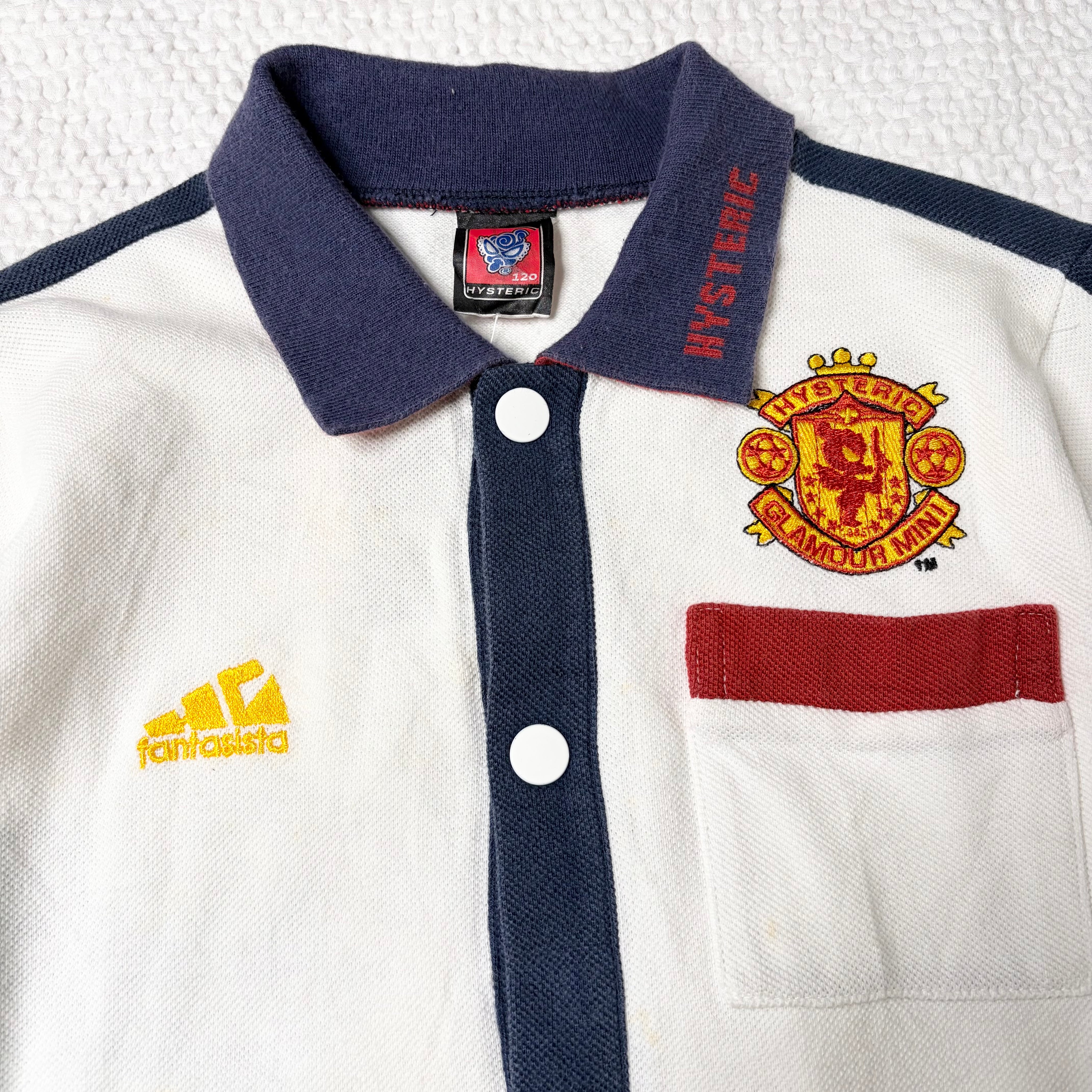 Hysteric Glamour Graphic Polo Shirt (XS)