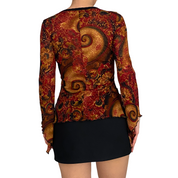 2000's Whimsy Mesh Top (XS/S)