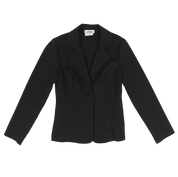 Y2K Black Blazer (XS/S)