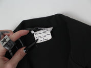 Y2K Black Blazer (XS/S)