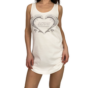 Love Moschino Embellished Dolphin Tank Dress (S)