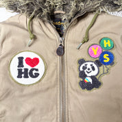 Hysteric Glamour Faux Fur Lined Jacket (XS)