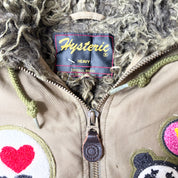 Hysteric Glamour Faux Fur Lined Jacket (XS)
