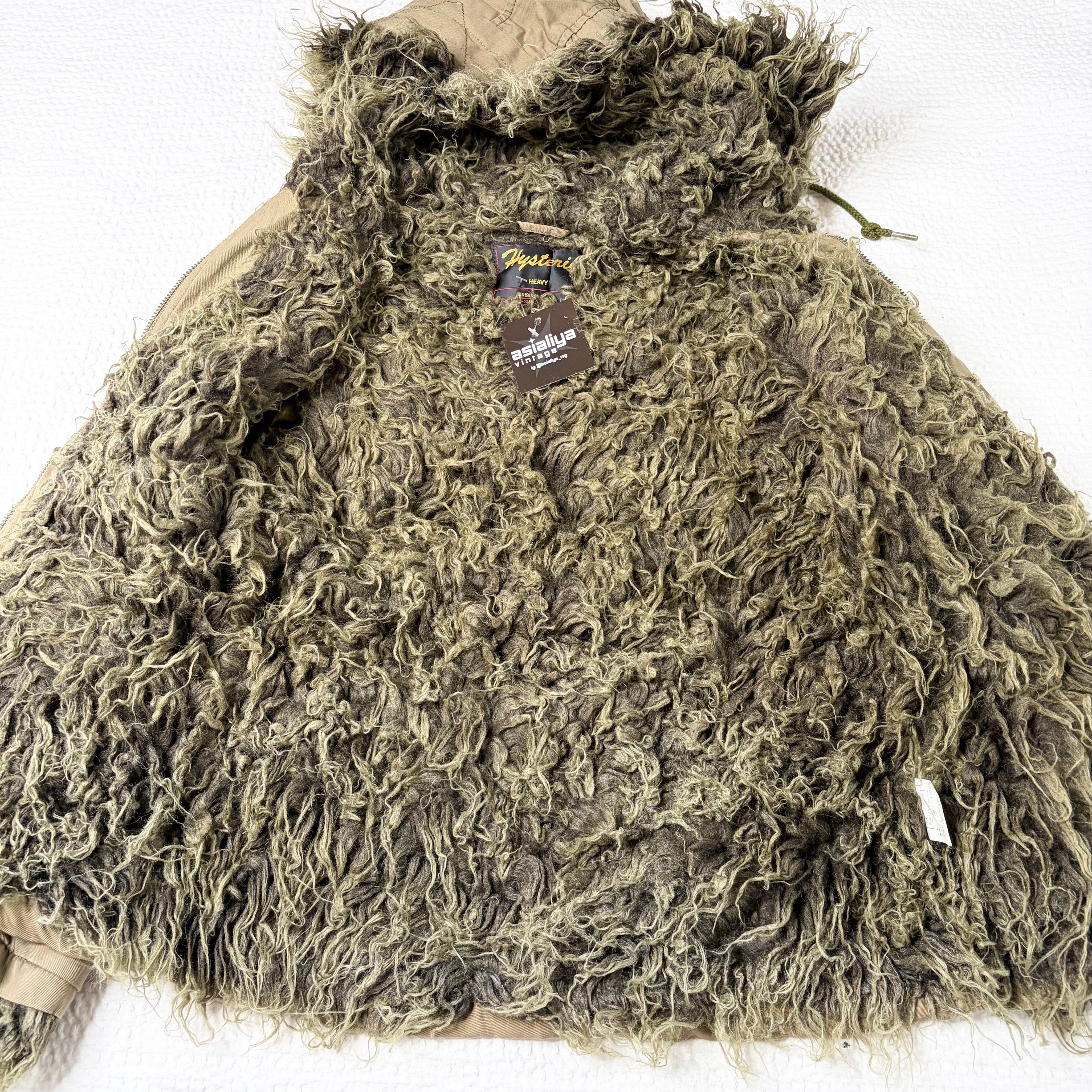 Hysteric Glamour Faux Fur Lined Jacket (XS)