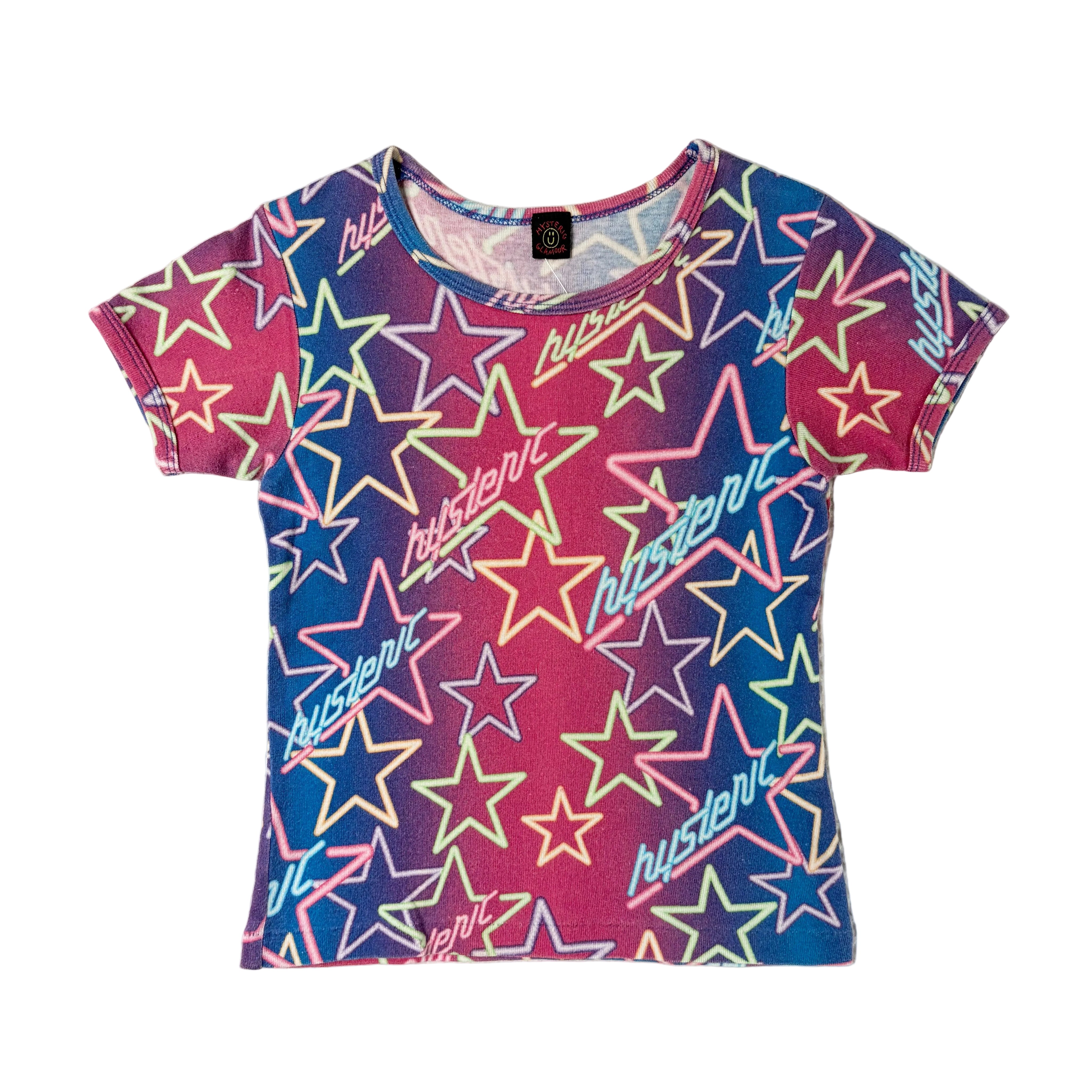 90s Hysteric Glamour Neon Sign Tee (XS)