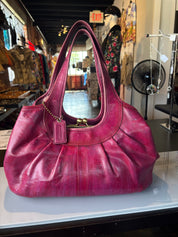 Coach Ergo Pleated Frame Satchel