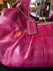 Coach Ergo Pleated Frame Satchel
