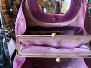 Coach Ergo Pleated Frame Satchel