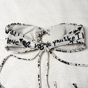 Y2k Rampage Script AOP Bikini Set (L)