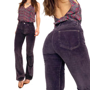 Plum Corduroy Pants (XS/25)