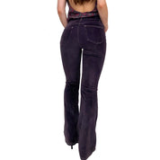 Plum Corduroy Pants (XS/25)