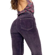 Plum Corduroy Pants (XS/25)