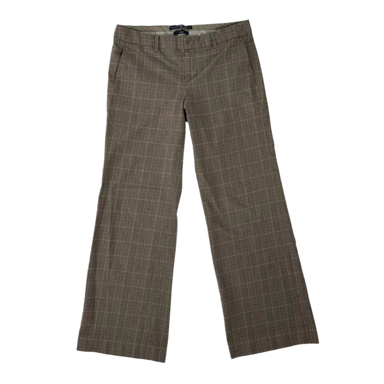 00s Plaid Flare Trousers (M)