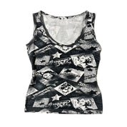 Old Hollywood AOP Graphic Tank (S)
