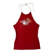 Vintage J-Fashion Graphic Halter (S)