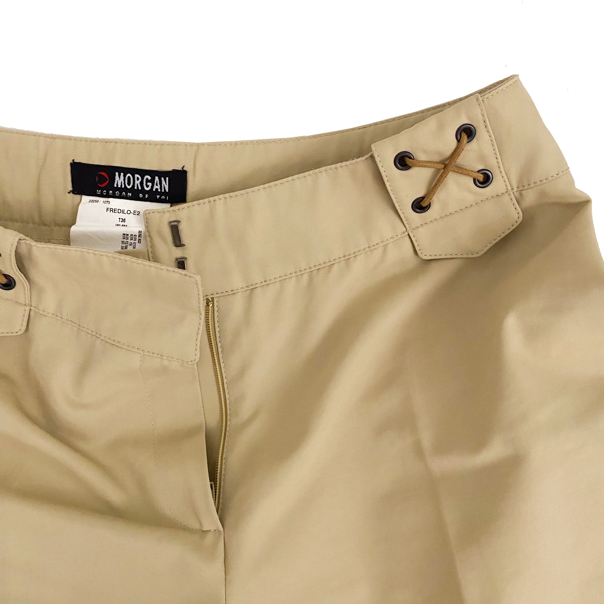Morgan De Toi Khaki Trousers (XS)