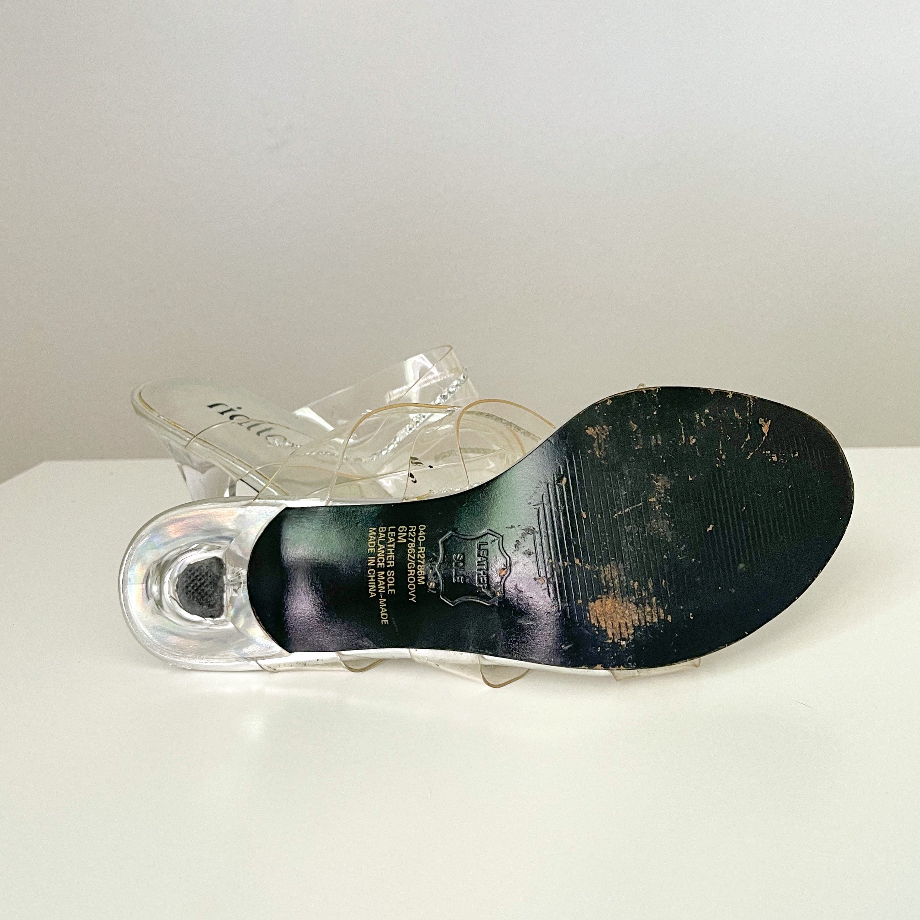 Clear Y2K Rhinestone Kitten Heels (6)