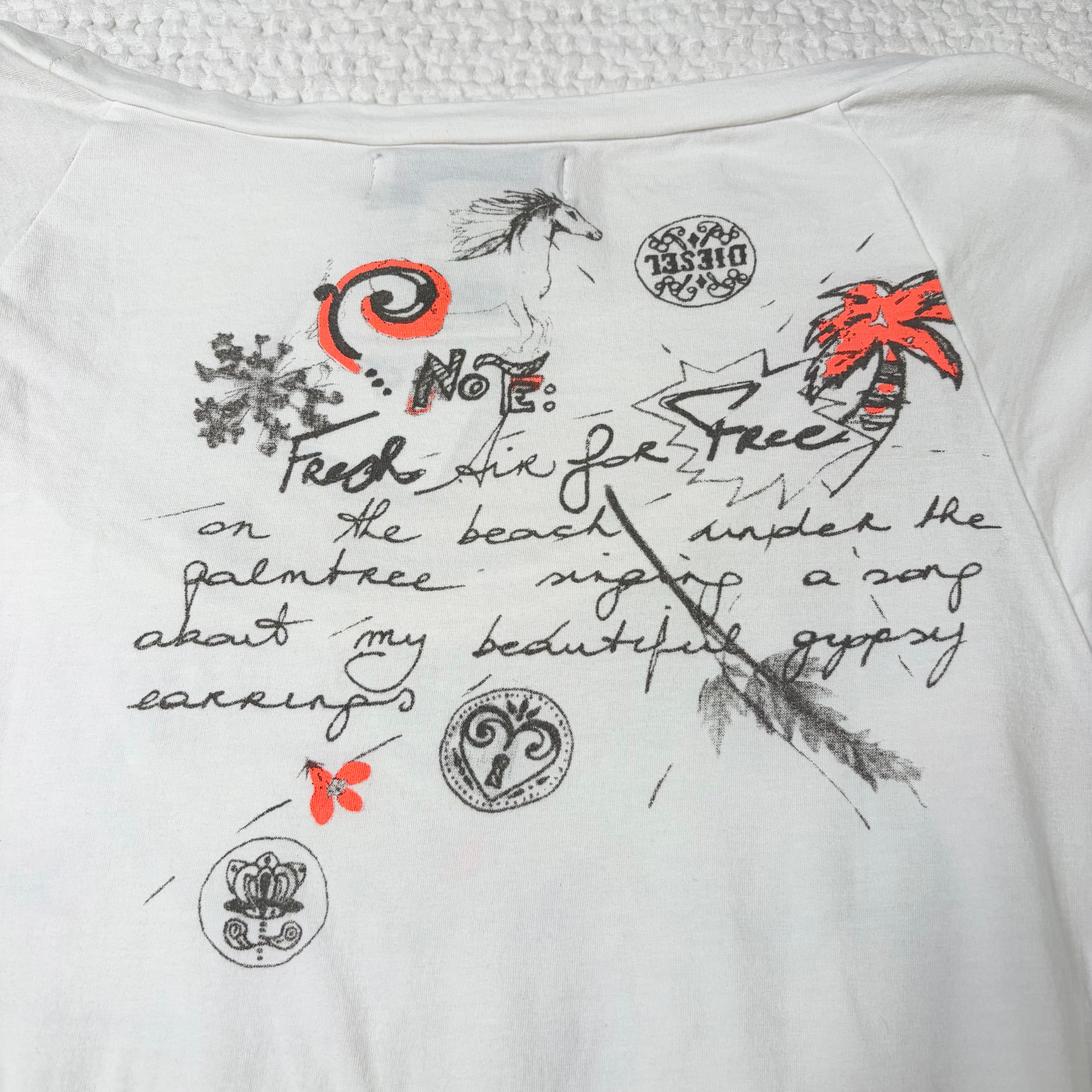 Diesel Doodle Graphic Tee (S-M)