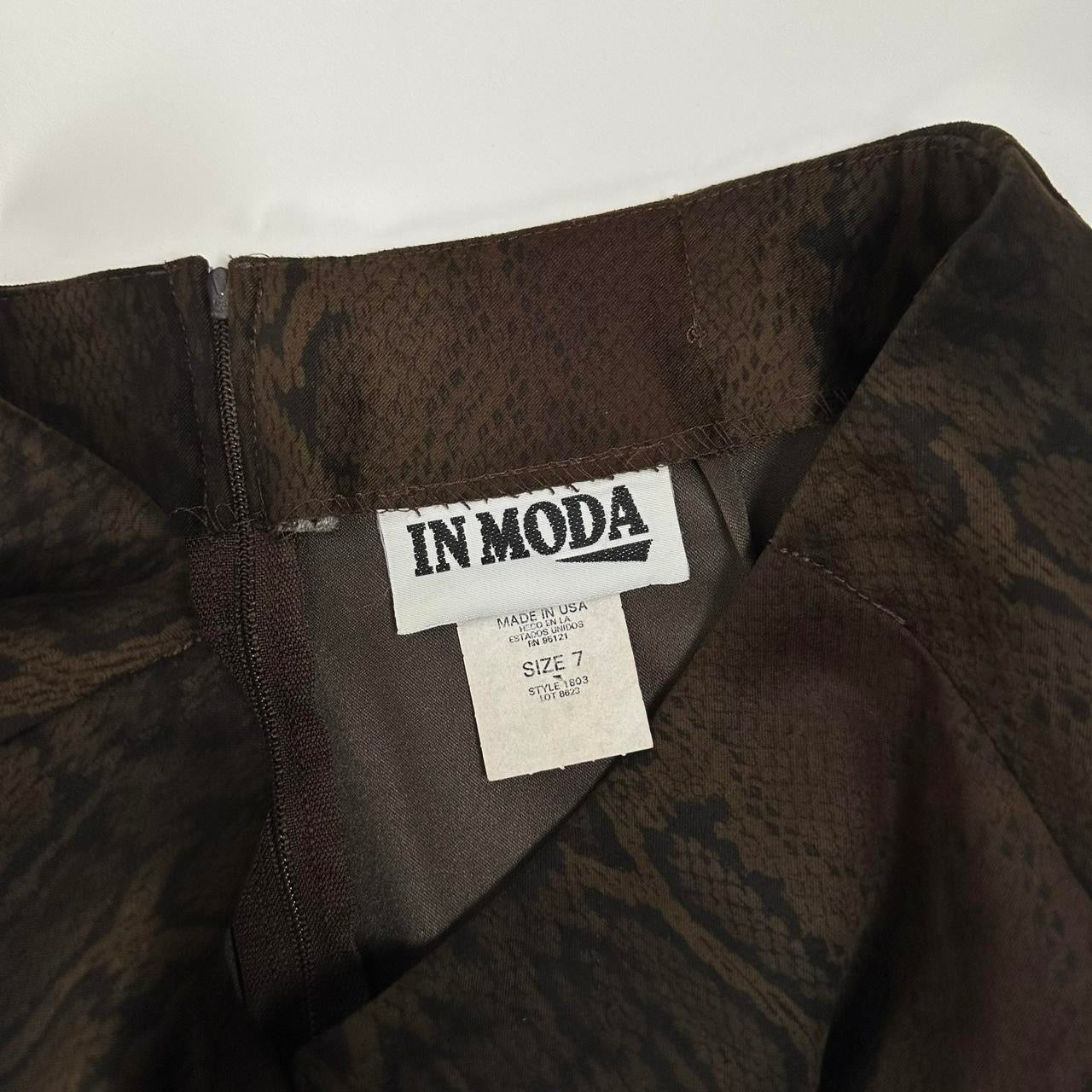 90s Python Mini Skirt (S)