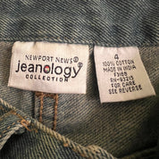 Vintage Floral Appliqué Jeans (S)