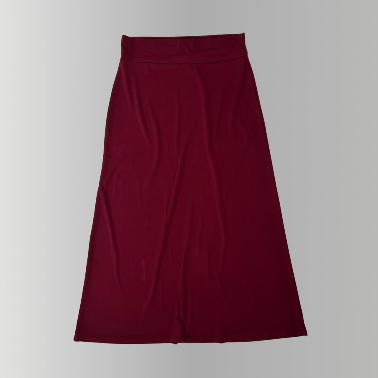 Y2K Red Maxi Skirt (M)