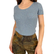Silk Embellished Knit (S)