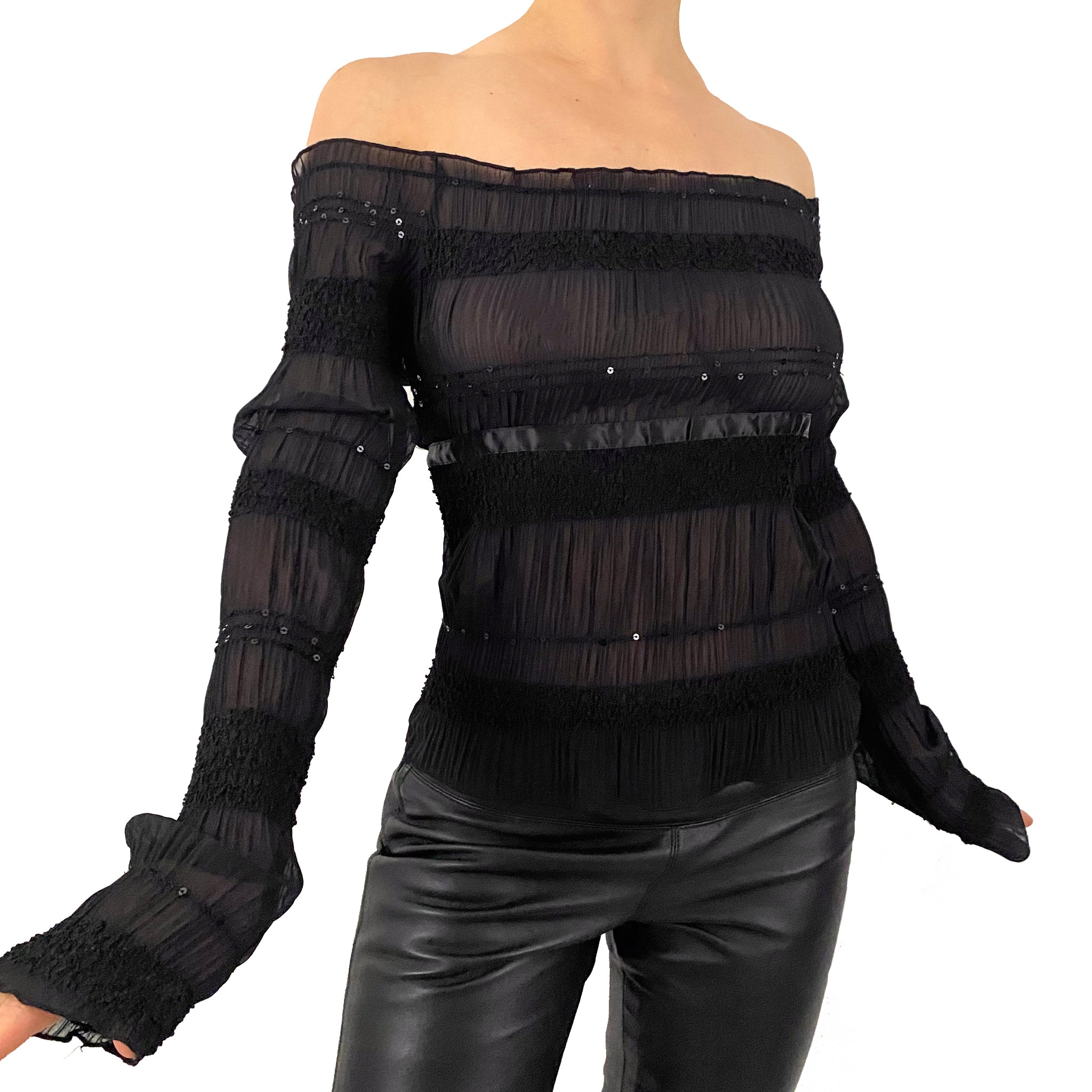 Flirty Ribbon Top (S)