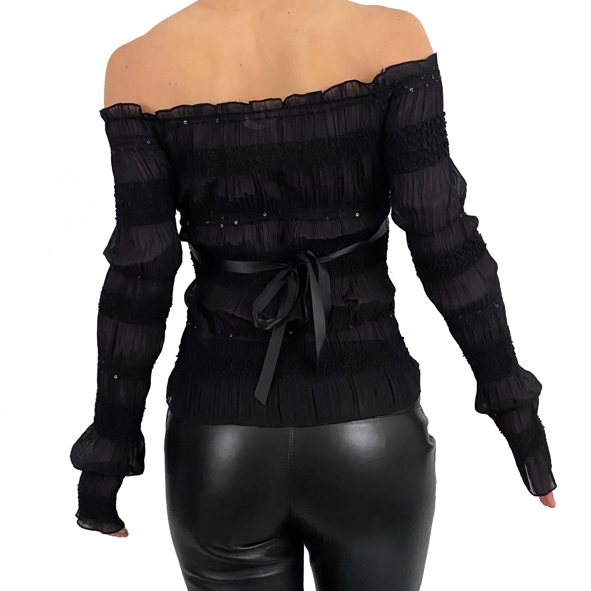 Flirty Ribbon Top (S)