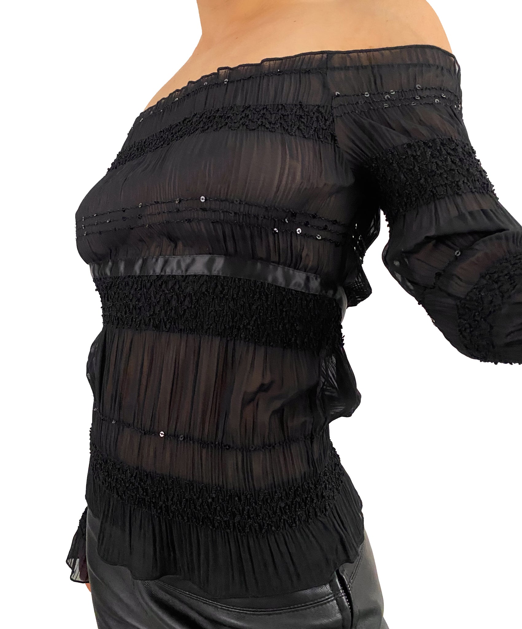 Flirty Ribbon Top (S)