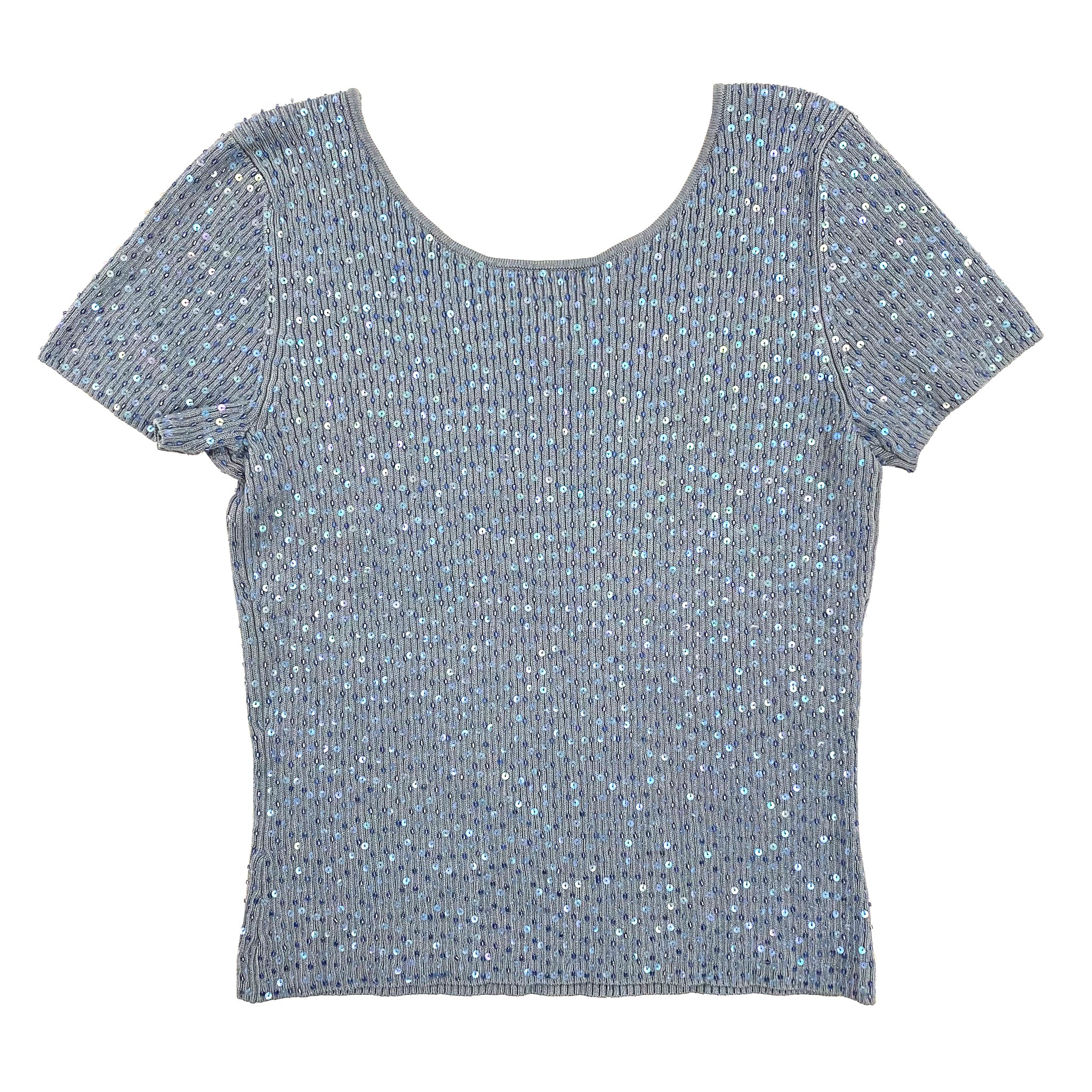 Silk Embellished Knit (S)